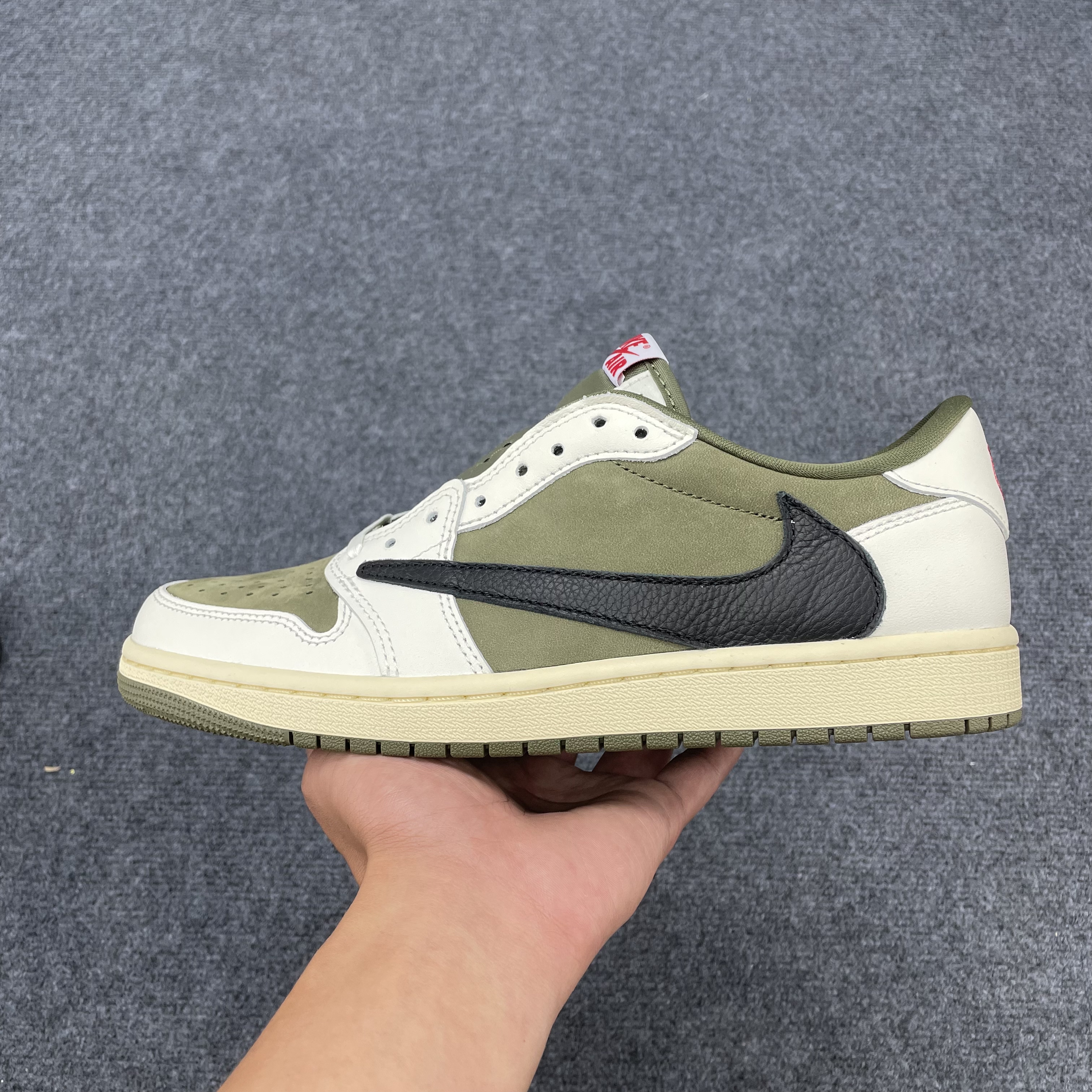 Travis Scott X Air Jordan 1 Low Og Sp Medium Olive Dm7866 200 (30) - newkick.app