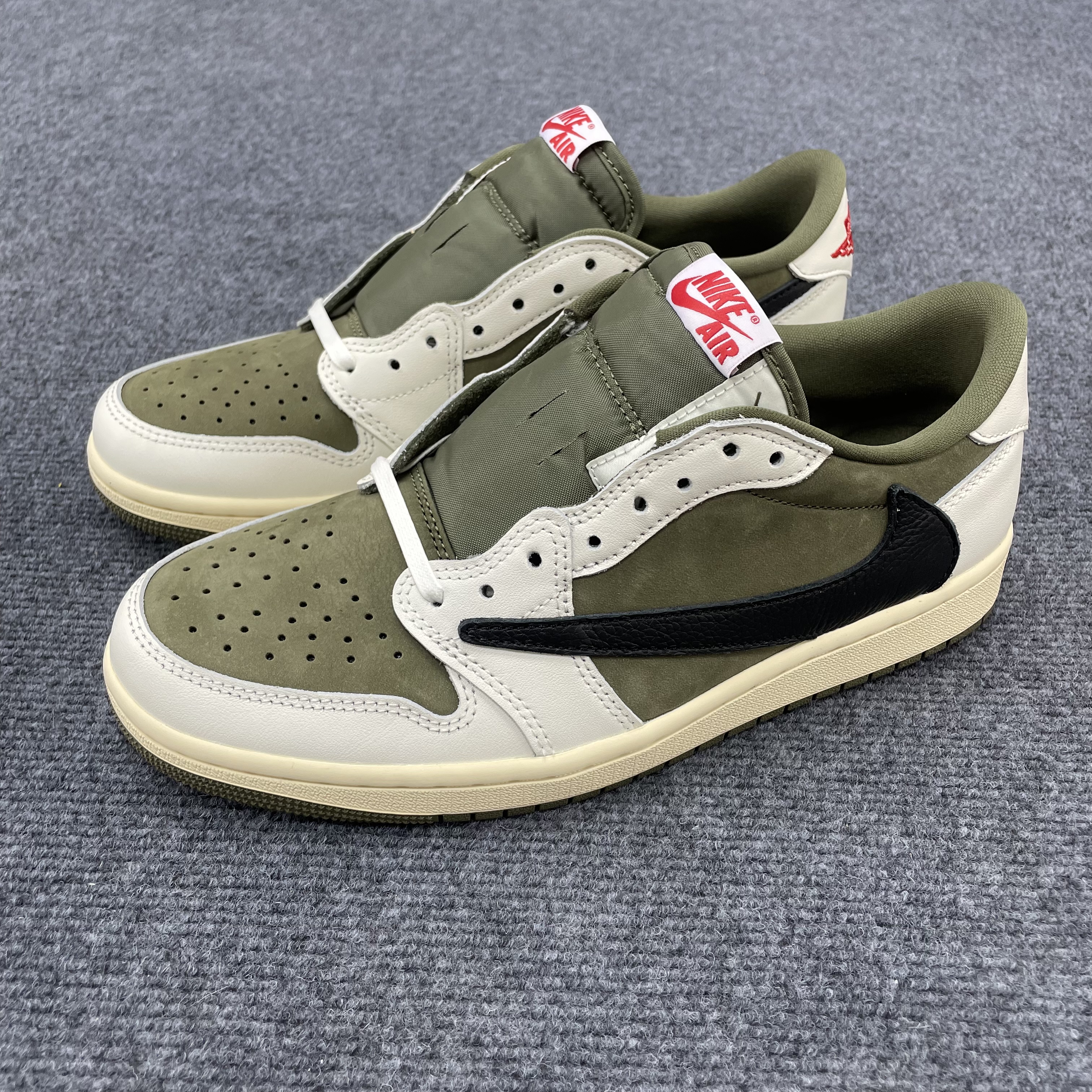 Travis Scott X Air Jordan 1 Low Og Sp Medium Olive Dm7866 200 (33) - newkick.app