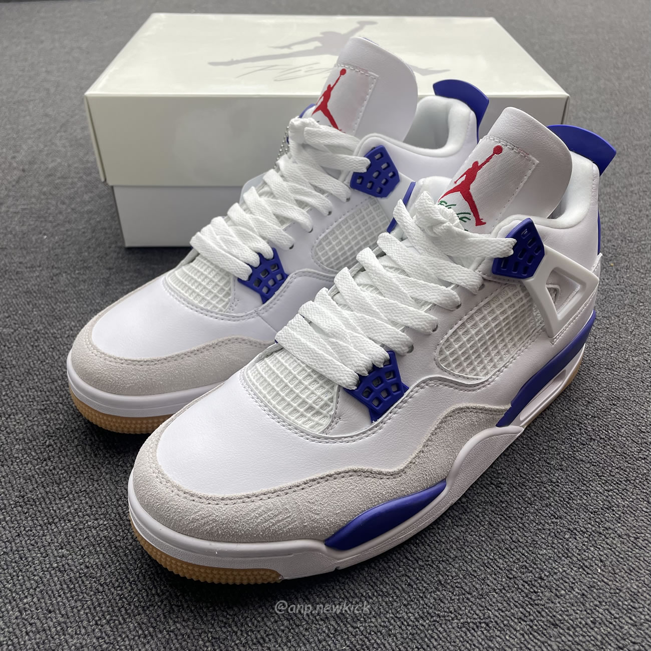 Air Jordan 4 Retro Sb White Blue Dr5415 105 (9) - newkick.app