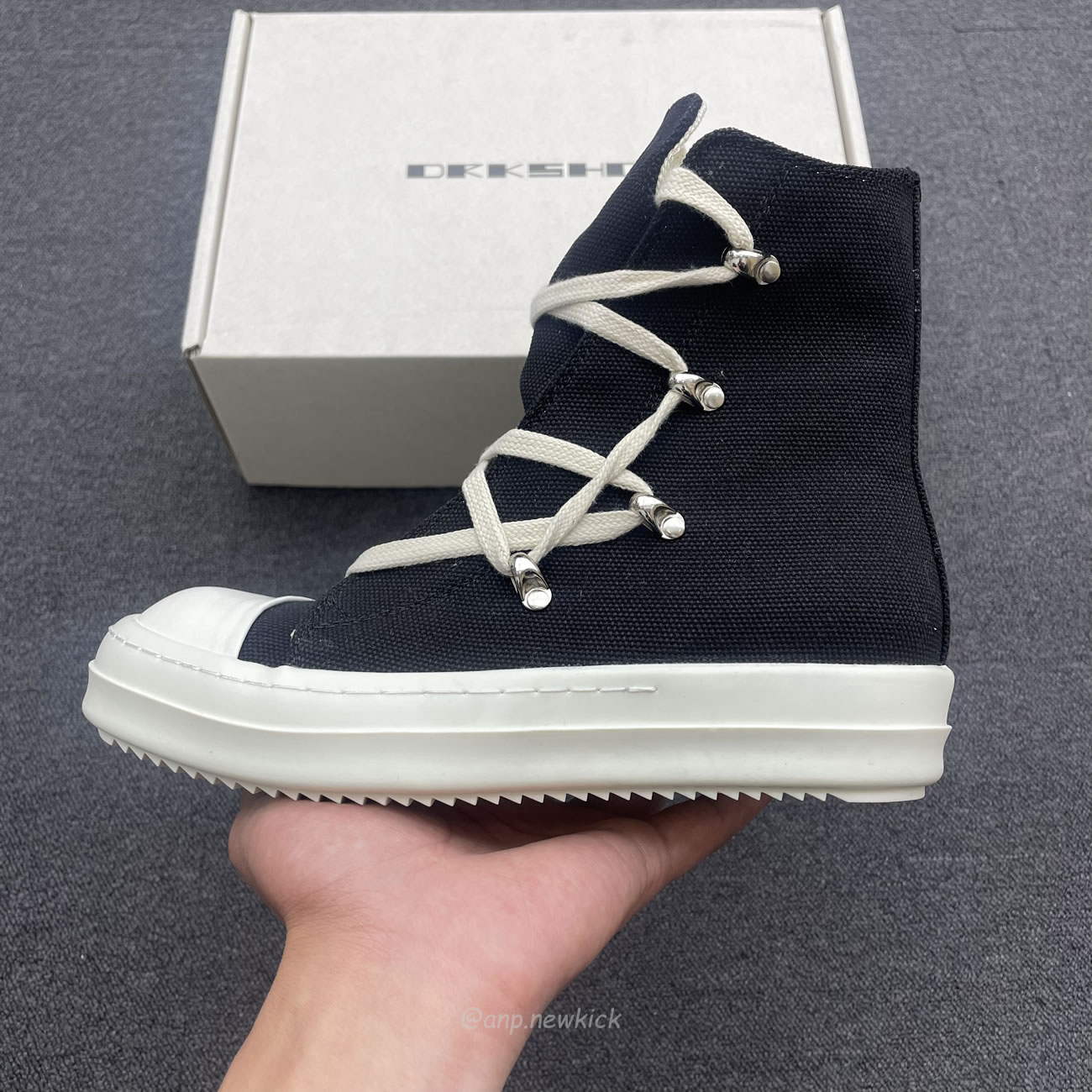 Rick Owens Drkshdw Strobe Hexa Black Du02b4805 (4) - newkick.app