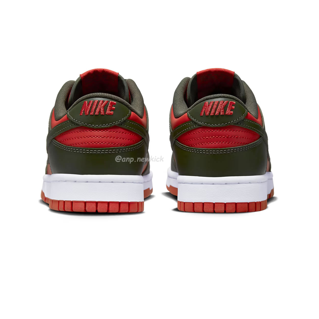 Nike Dunk Low Mystic Red Cargo Khaki Dv0833 600 (7) - newkick.app