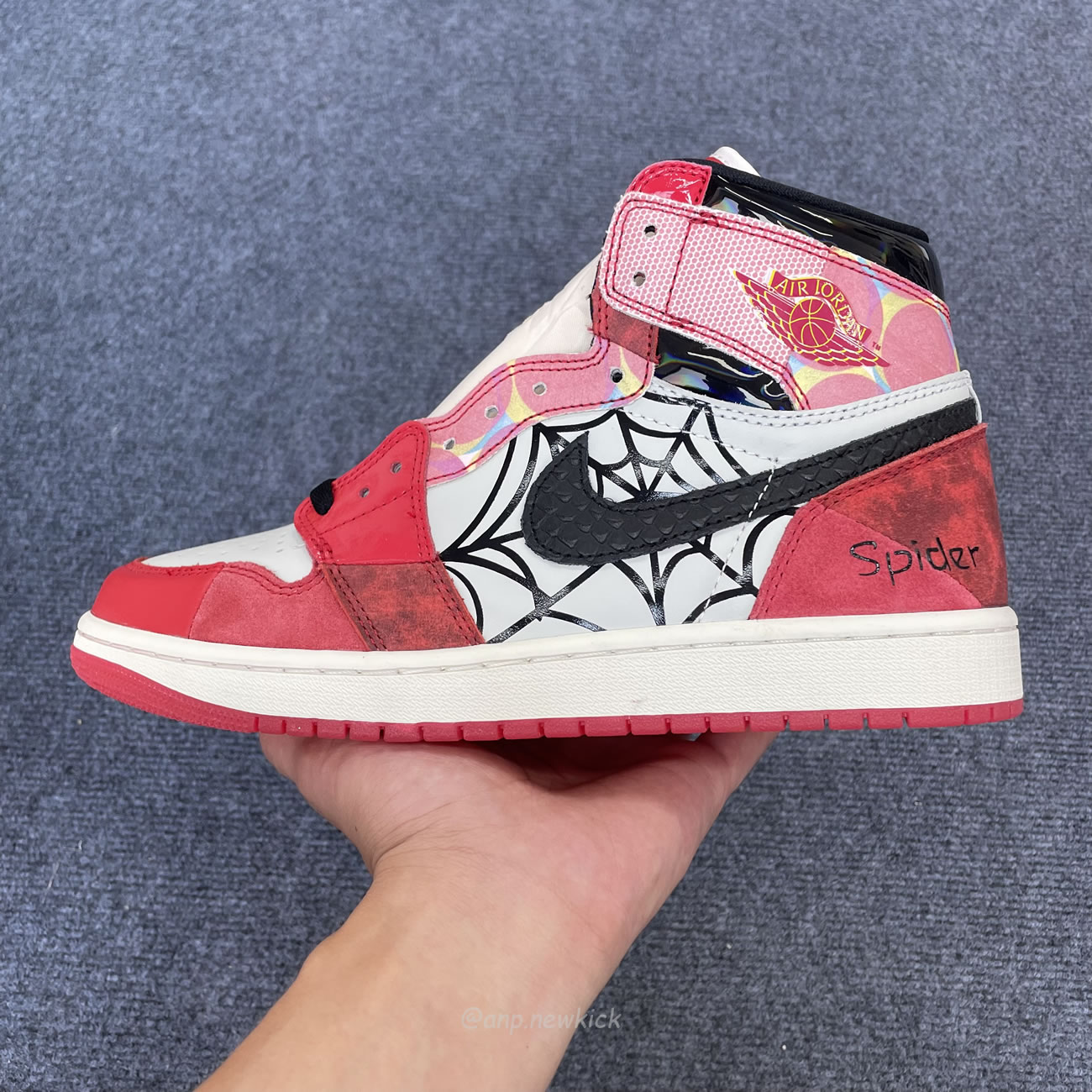 Air Jordan 1 High Og Spider Man Dv1748 601 1 (2) - newkick.app