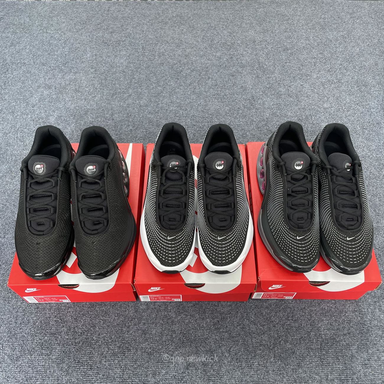 Nike Air Max Dn Black Metallic Grey All Night White Cool Grey (8) - newkick.app