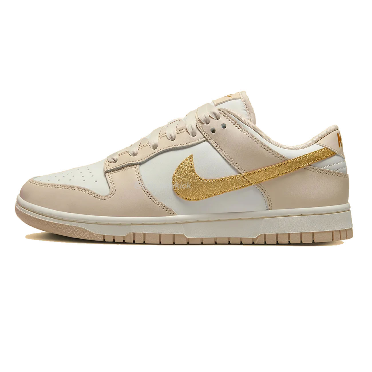 Nike Dunk Low Gold Swoosh Dx5930 001 (1) - newkick.app