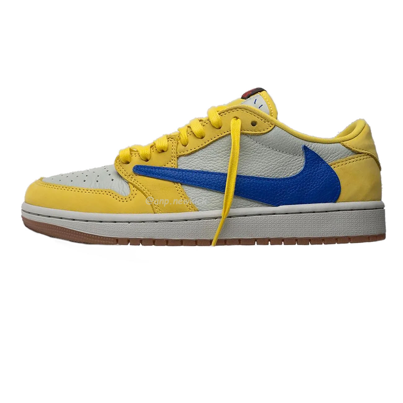 Travis Scott X Nike Air Jordan 1 Retro Low Og Sp Canary Dz4137 700 (1) - newkick.app