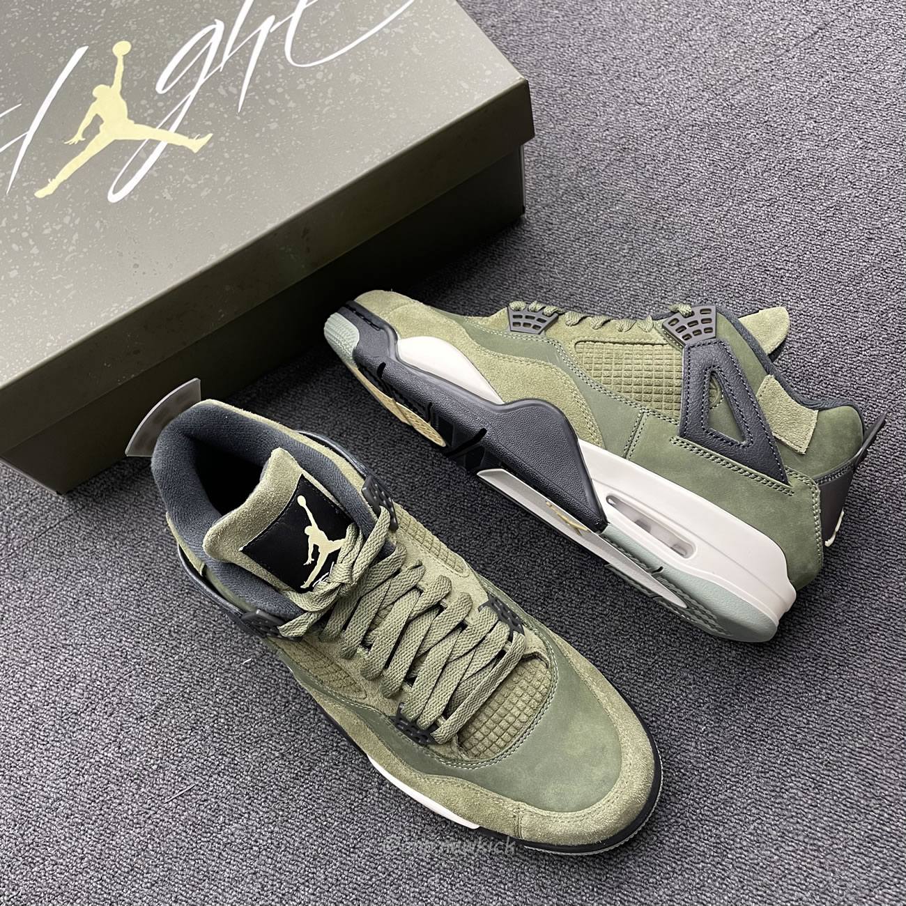 Air Jordan 4 Retro Se Craft Medium Olive Ps Fb9929 200 (7) - newkick.app