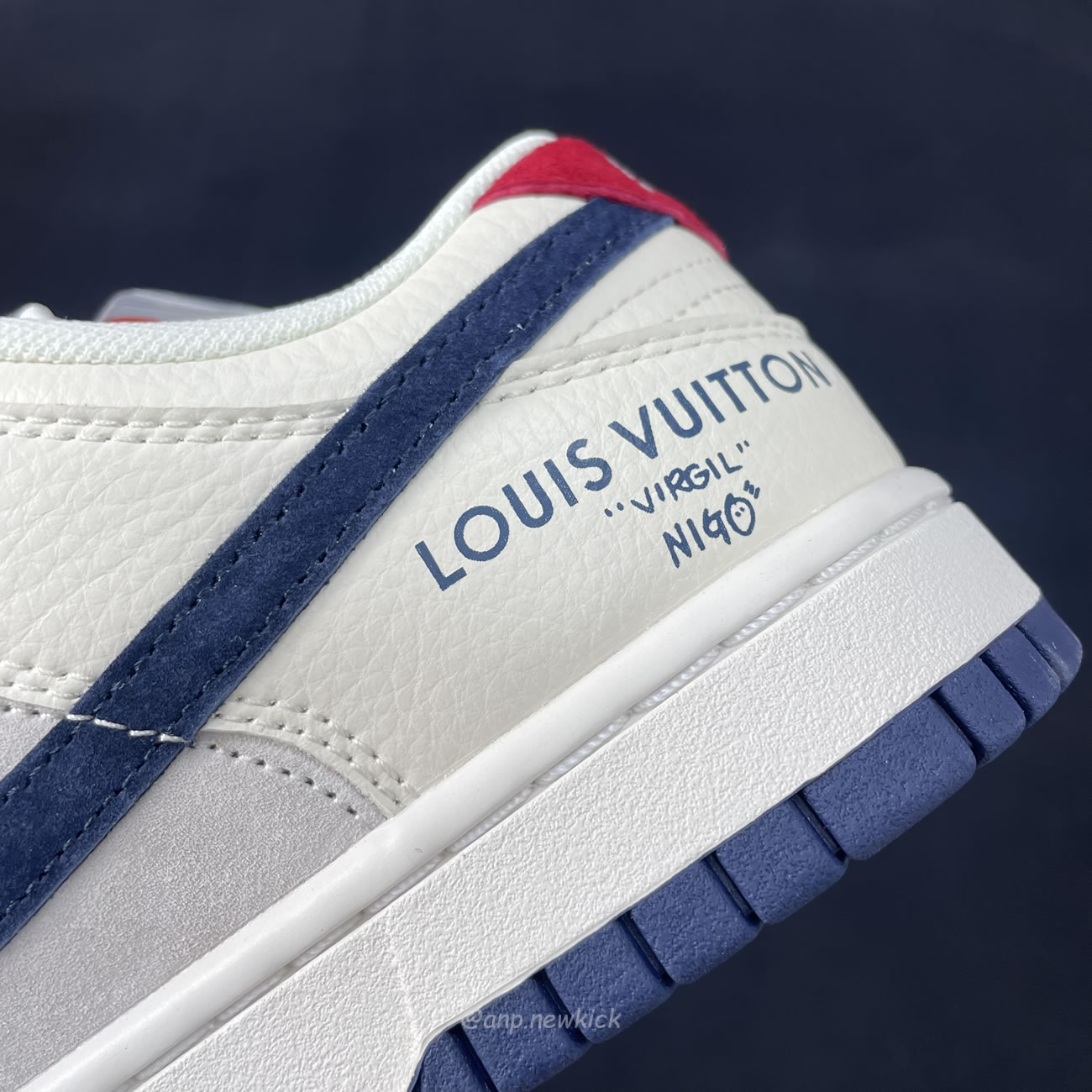 Nike Sb Dunk Low Lv Navy Blue Red Off White Fc1688 134 (7) - newkick.app