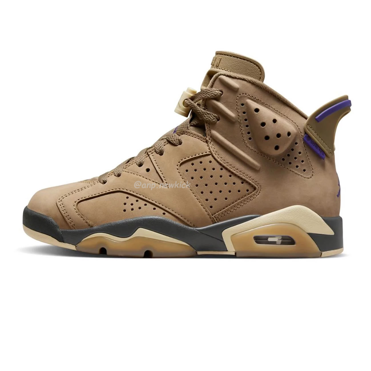 Air Jordan 6 Retro Gore Tex Brown Kelp Womens Fd1643 300 (1) - newkick.app