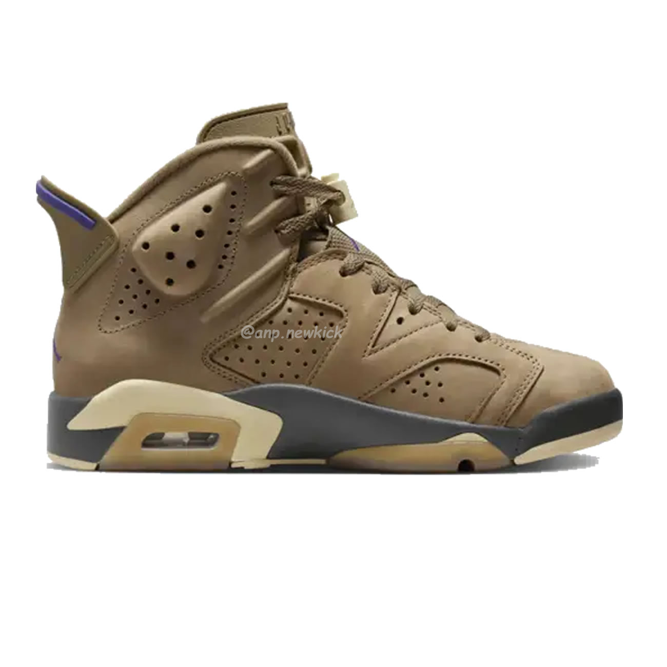 Air Jordan 6 Retro Gore Tex Brown Kelp Womens Fd1643 300 (12) - newkick.app