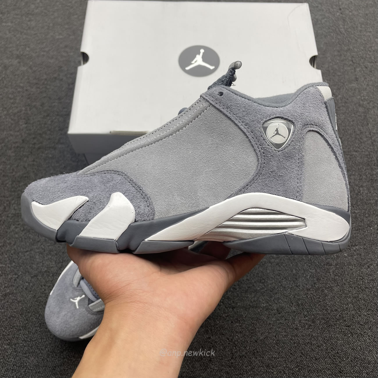 Air Jordan 14 Retro Flint Grey Fj3460 012 (3) - newkick.app