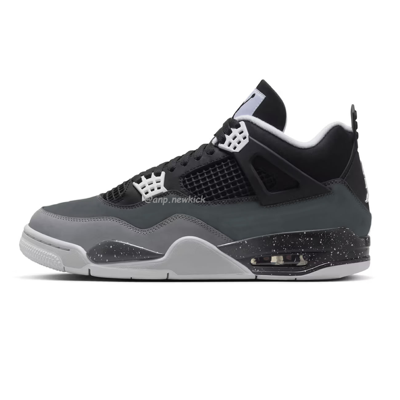 Air Jordan 4 Retro Fear Black Grey Fq8138 002 (1) - newkick.app