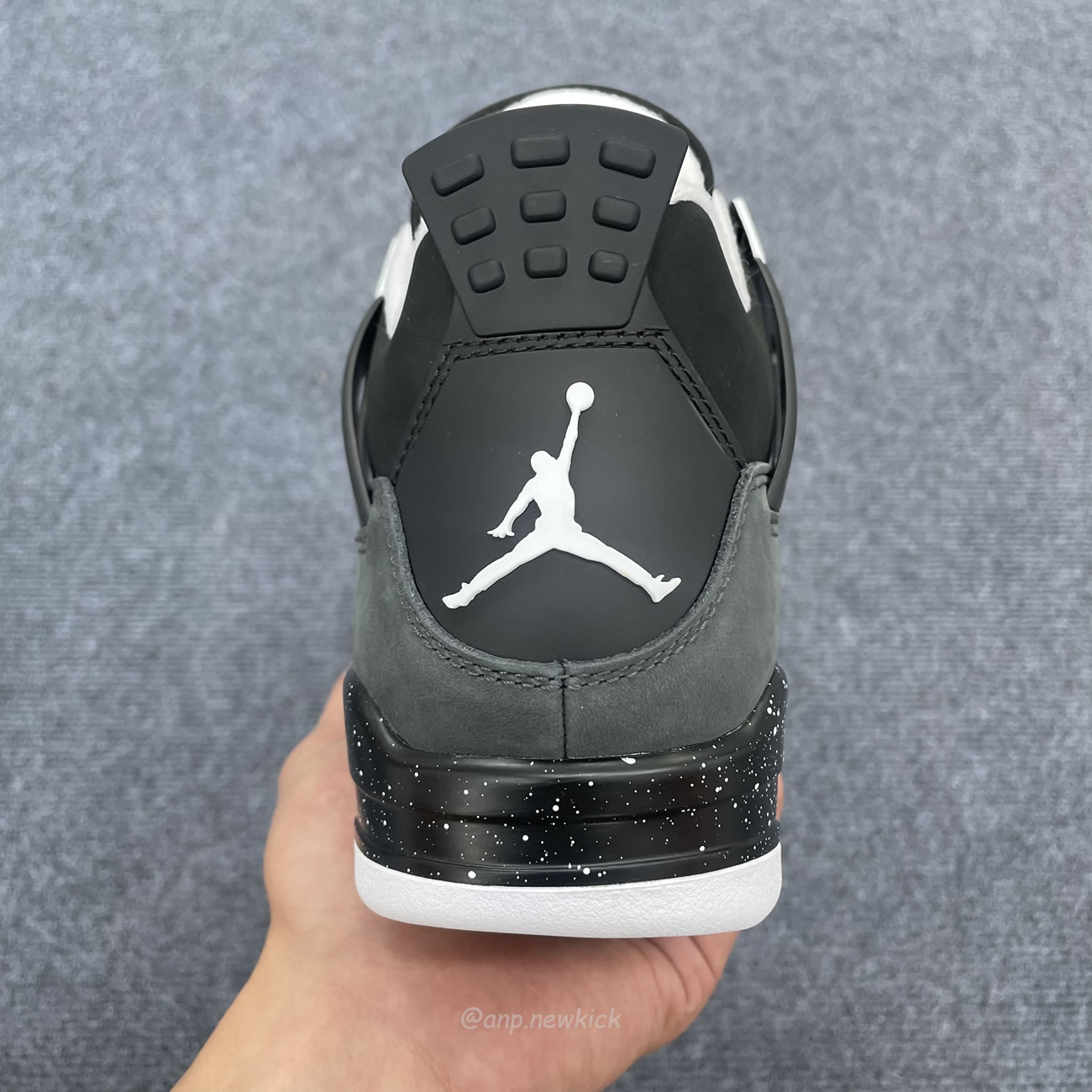 Air Jordan 4 Retro Fear Black Grey Fq8138 002 (4) - newkick.app