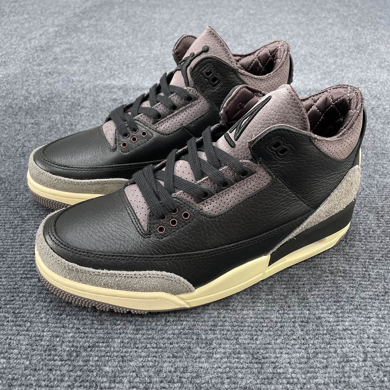 Air Jordan 3 Retro Og Sp A Ma Maniére Black Violet Ore Womens Fz4811 001 (8) - newkick.app