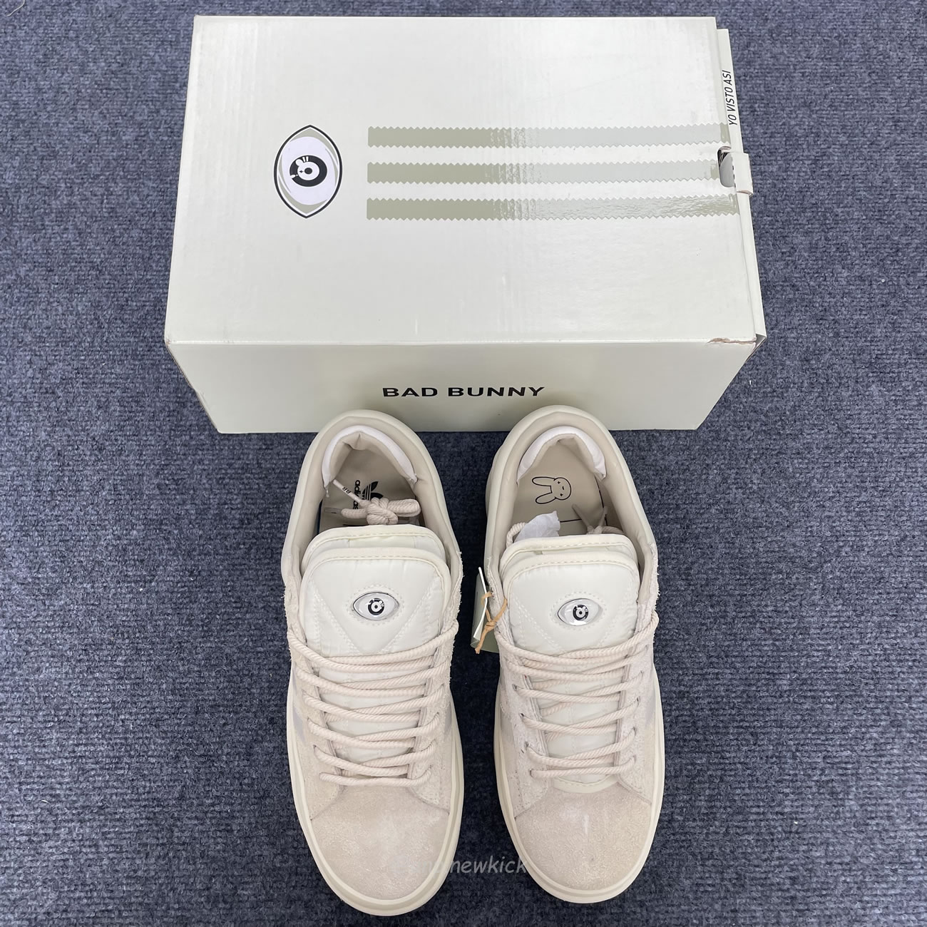 Adidas Campus Light Bad Bunny Cream Fz5823 (4) - newkick.app