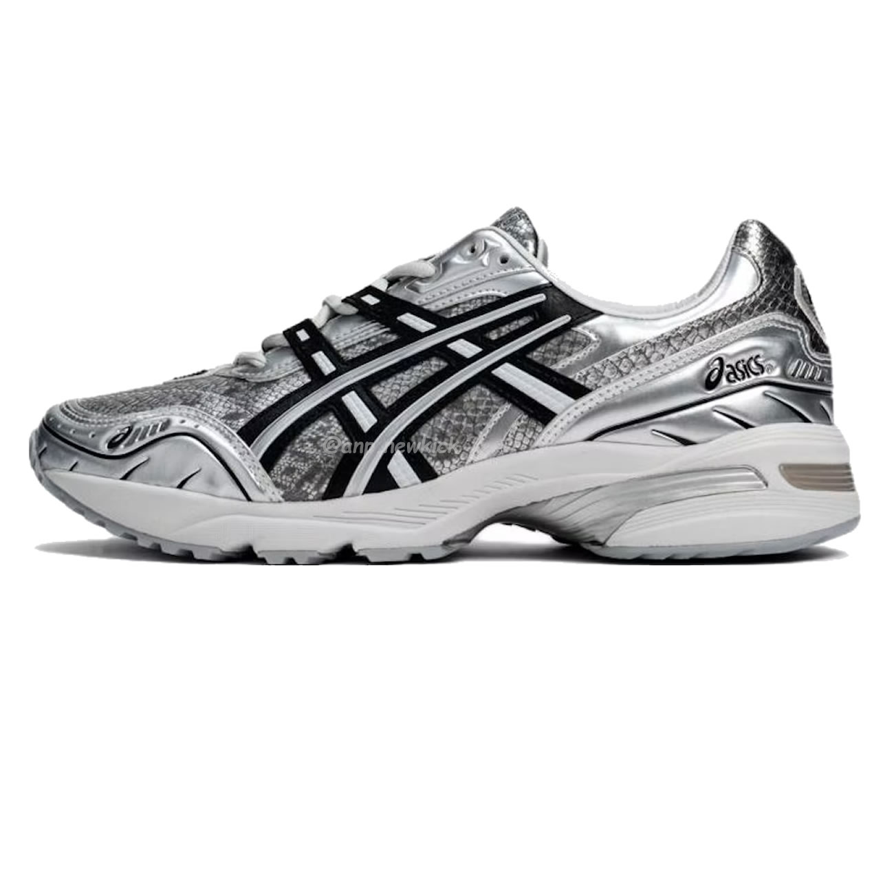 Asics Gel 1090 Black Pure Silver Andersson Bell White Orange (11) - newkick.app