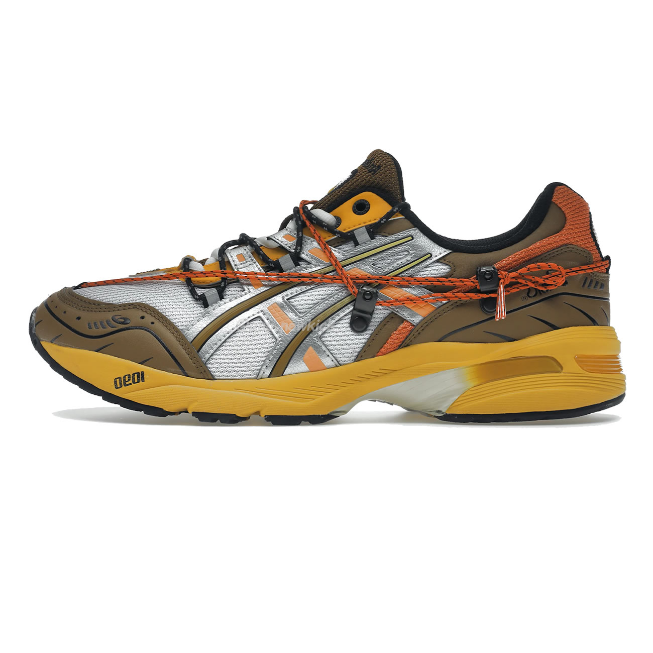 Asics Gel 1090 Black Pure Silver Andersson Bell White Orange (14) - newkick.app