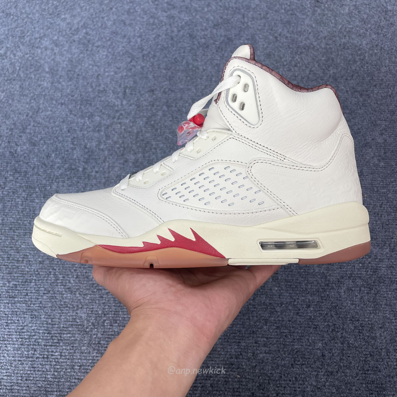 Air Jordan 5 Retro El Grito Sail Hf8833 100 (8) - newkick.app