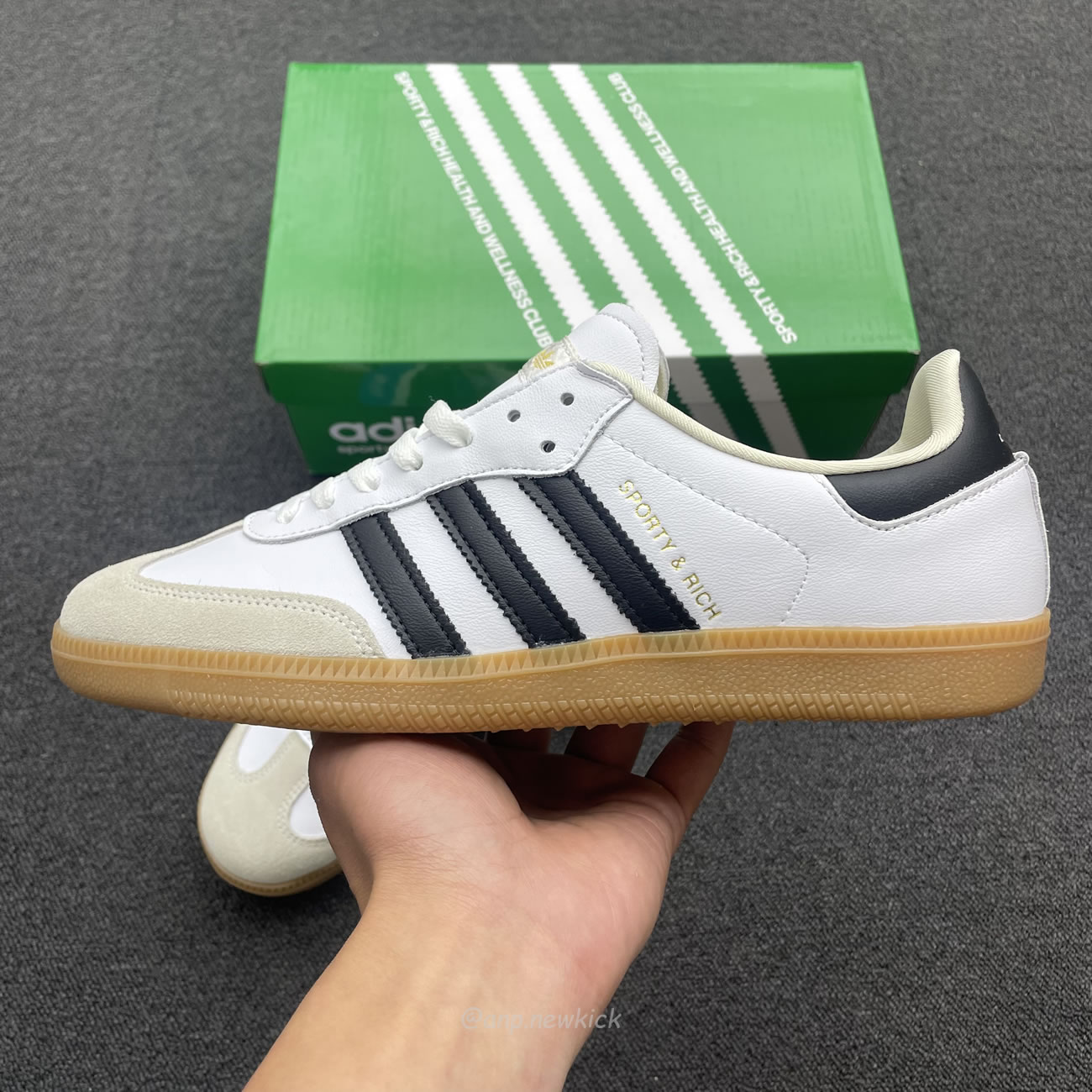 Adidas Samba Og Sporty Rich White Black Hp3354 (3) - newkick.app