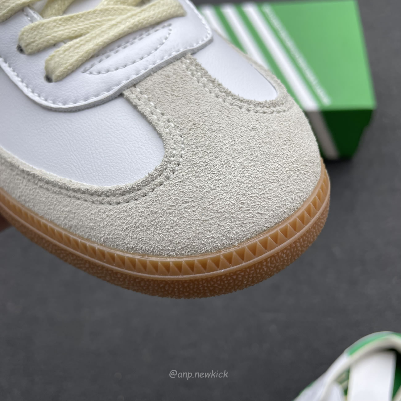 Adidas Samba Og Sporty Rich White Green Hq6075 (2) - newkick.app