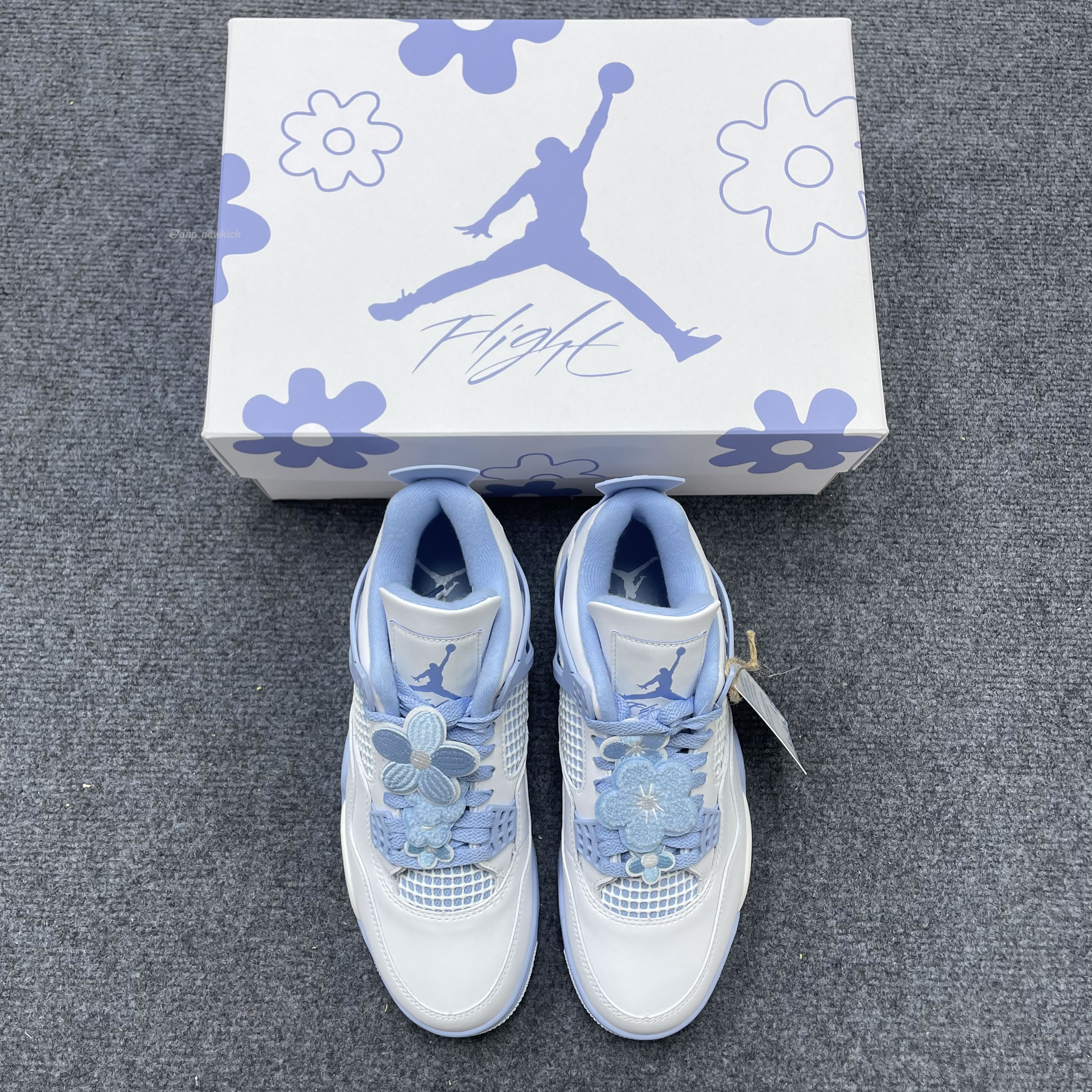 Air Jordan 4 Retro Forget Me Not Hv0823 100 (2) - newkick.app