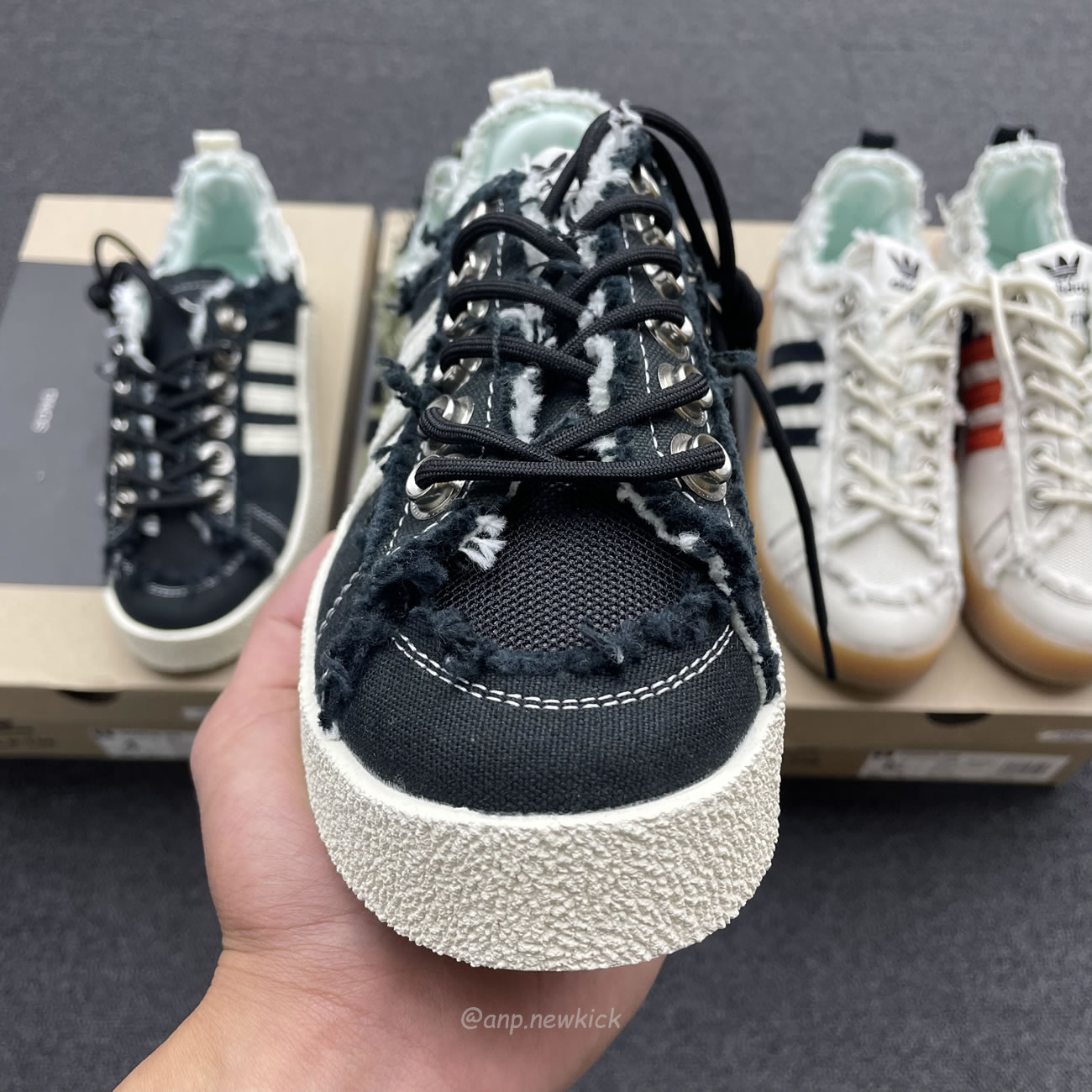 Adidas Campus 80s Song For The Mute Olive Bliss Black Id4792 Id4791 Id4818 (4) - newkick.app