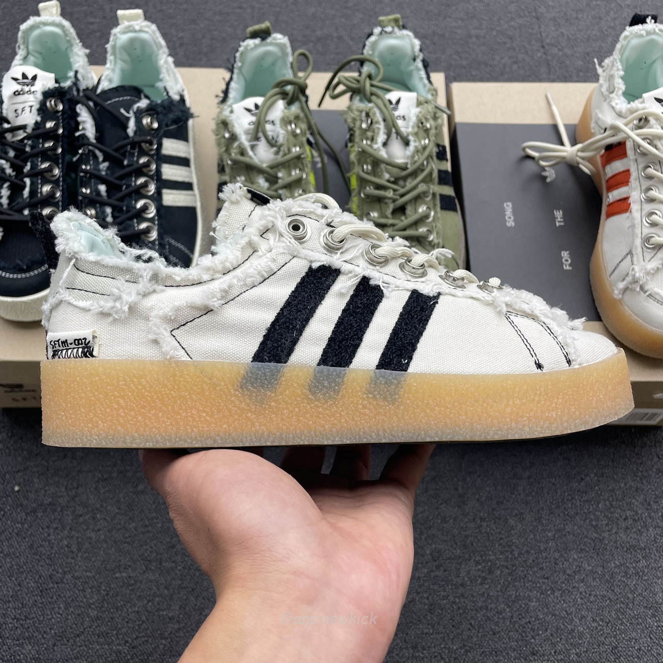 Adidas Campus 80s Song For The Mute Olive Bliss Black Id4792 Id4791 Id4818 (7) - newkick.app