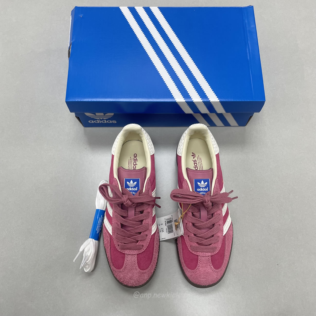 Adidas Gazelle Indoor Pink Cloud White If1809 (3) - newkick.app