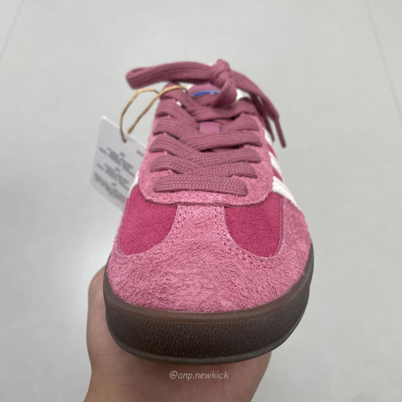 Adidas Gazelle Indoor Pink Cloud White If1809 (4) - newkick.app