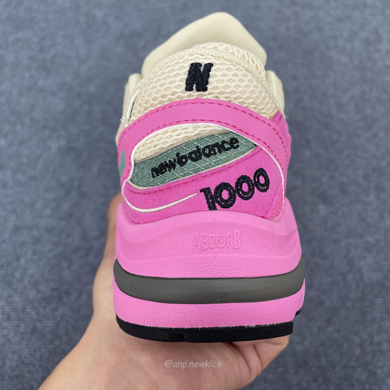 New Balance 1000 Tan Pink Green M1000mc (2) - newkick.app