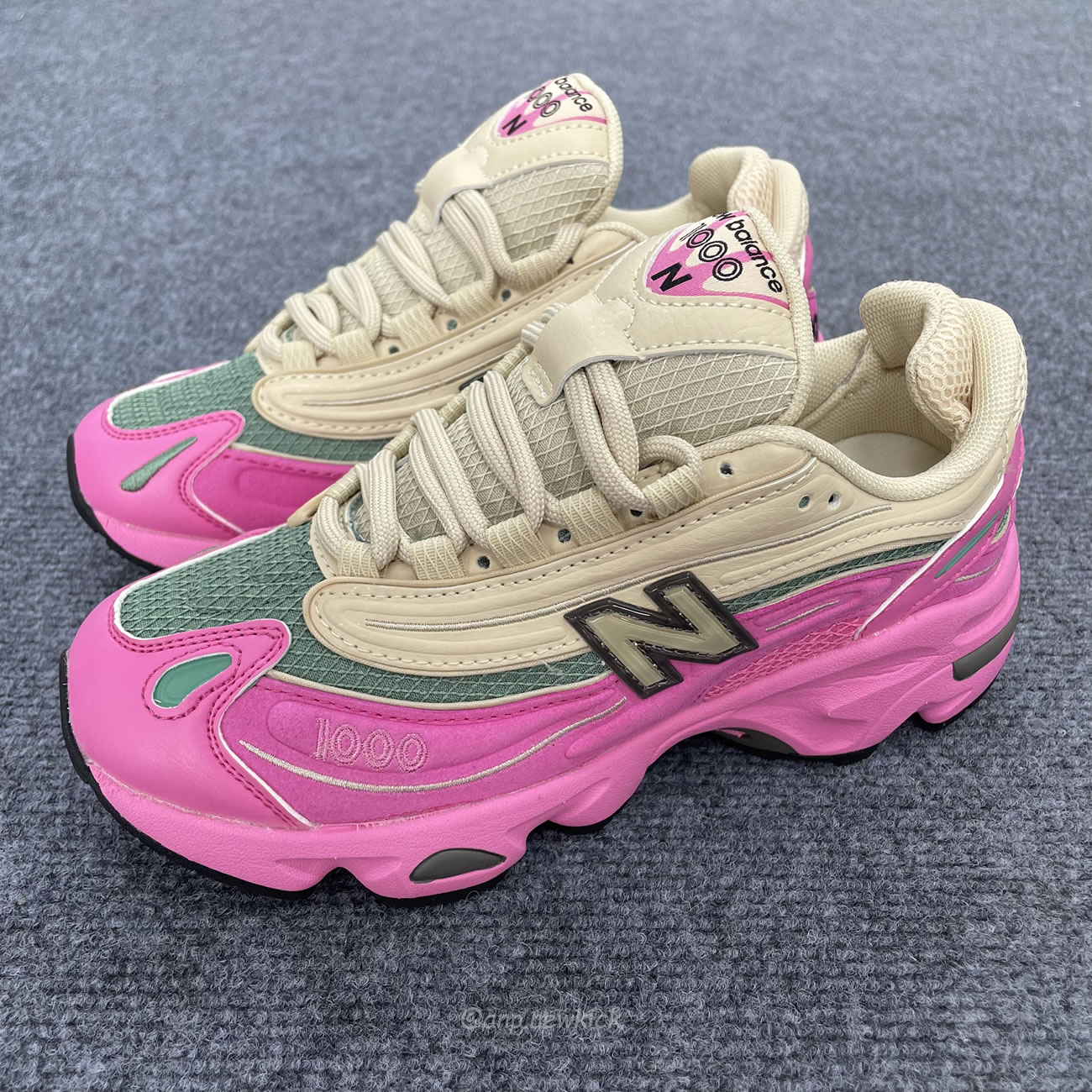 New Balance 1000 Tan Pink Green M1000mc (3) - newkick.app