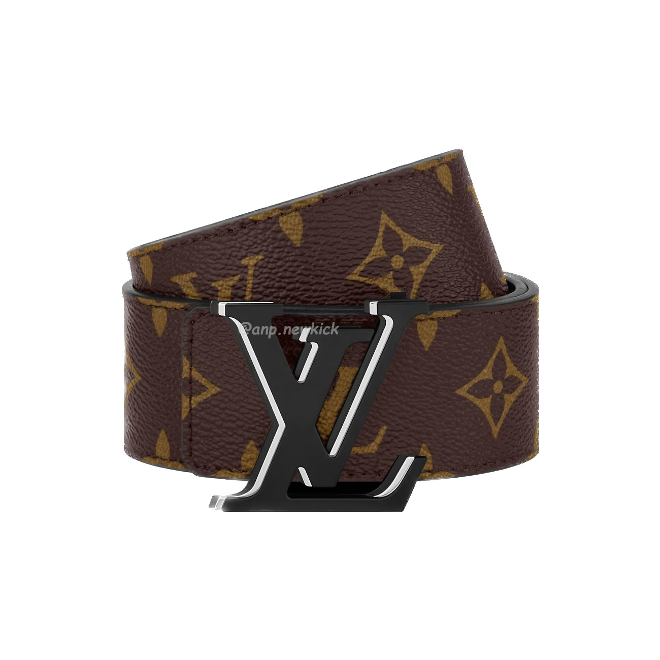 Louis Vuitton Lv Skatepark 40mm Reversible Belt Monogram Eclipse Black M8263q (1) - newkick.app