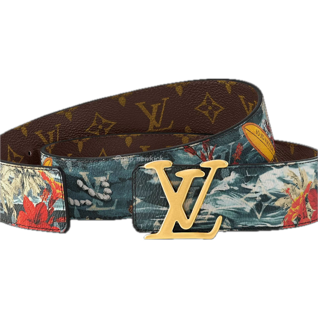 Louis Vuitton Lv Tag 40mm Reversible Belt M8596u (2) - newkick.app