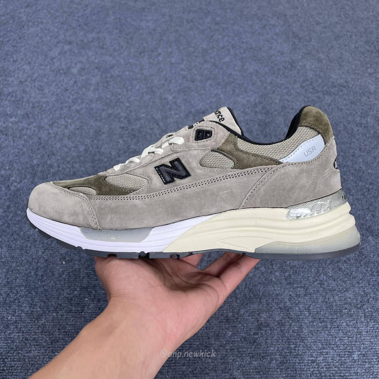 New Balance 992 Jjjjound Grey M992j2 (4) - newkick.app