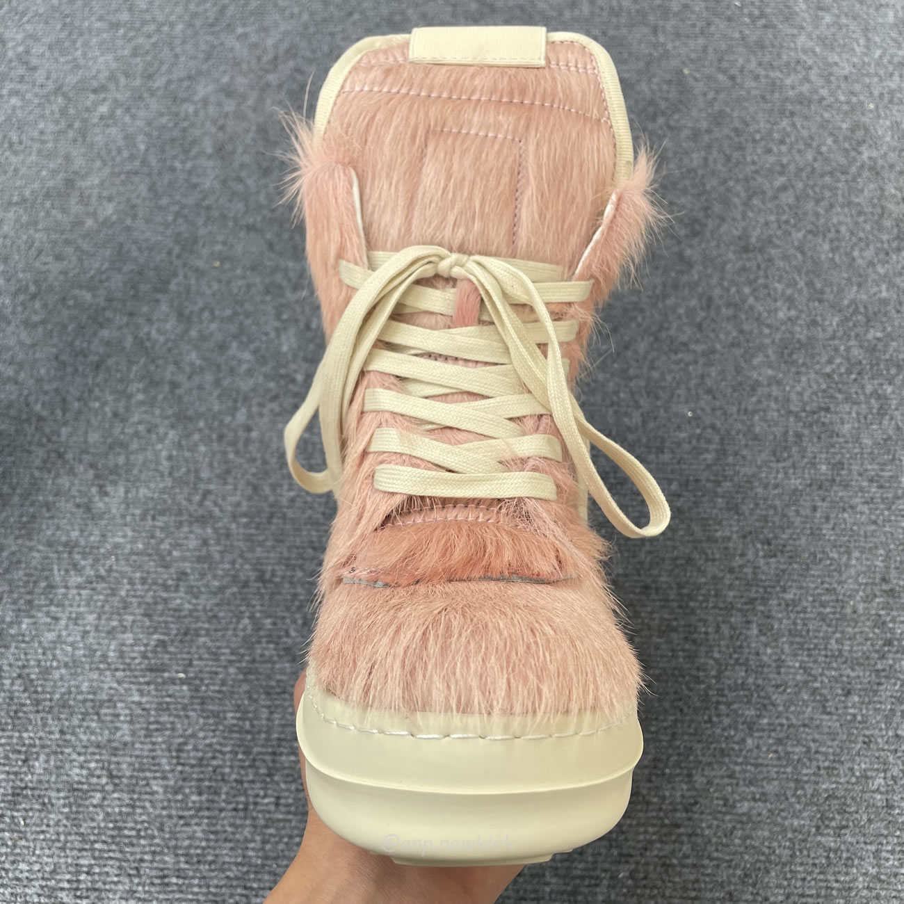 Rick Owens Geobasket Kuhfell Dusty Rosa Milch Rr02b2894lhl 8311 (5) - newkick.app