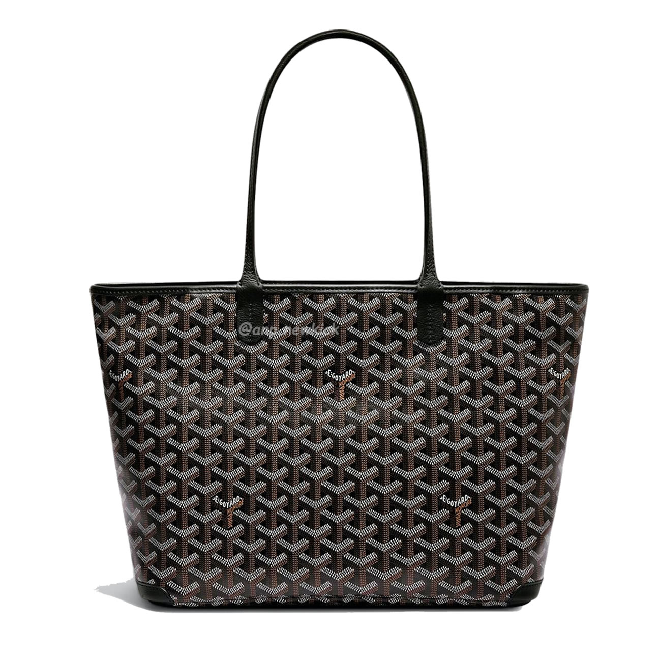 Goyard Artois Tote Pm Blacknatural Green Grey Red White Navy Blue Black Yellow (11) - newkick.app