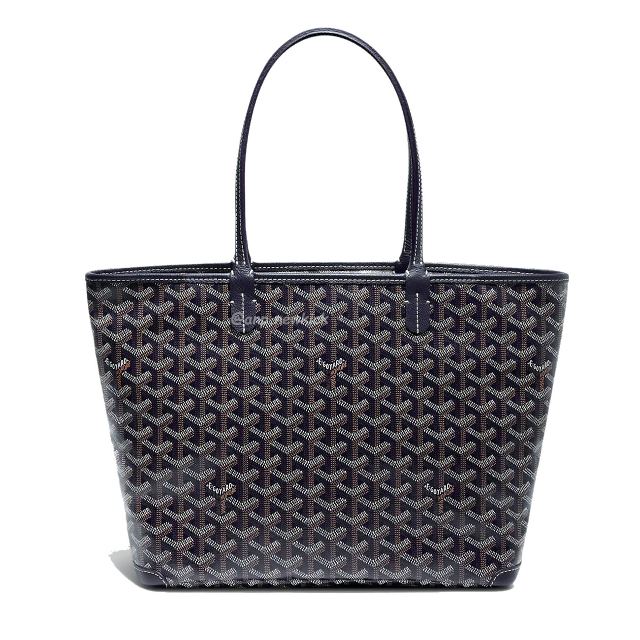 Goyard Artois Tote Pm Blacknatural Green Grey Red White Navy Blue Black Yellow (15) - newkick.app