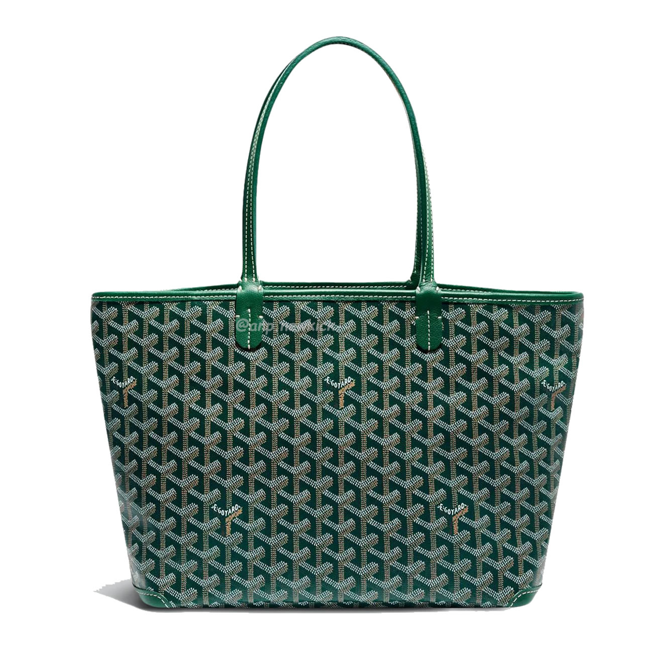 Goyard Artois Tote Pm Blacknatural Green Grey Red White Navy Blue Black Yellow (16) - newkick.app