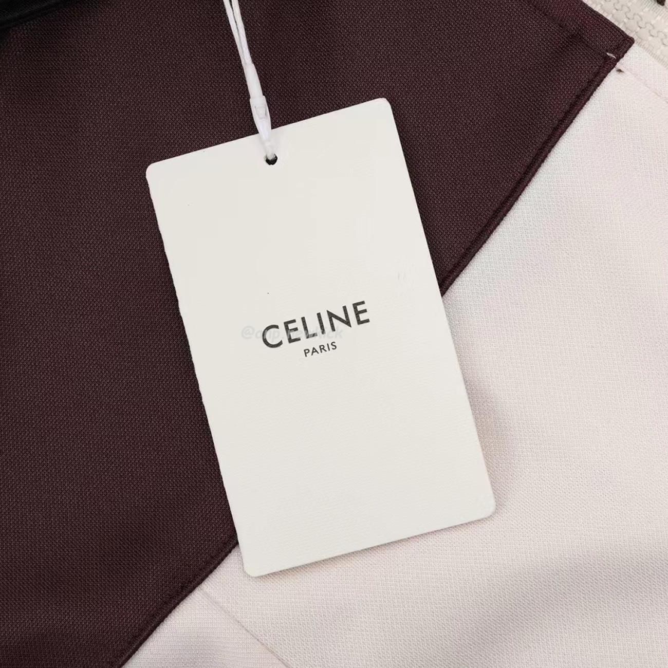 Celine Triomphe Logo Embroidered Zip Up Track Jacket (6) - newkick.app