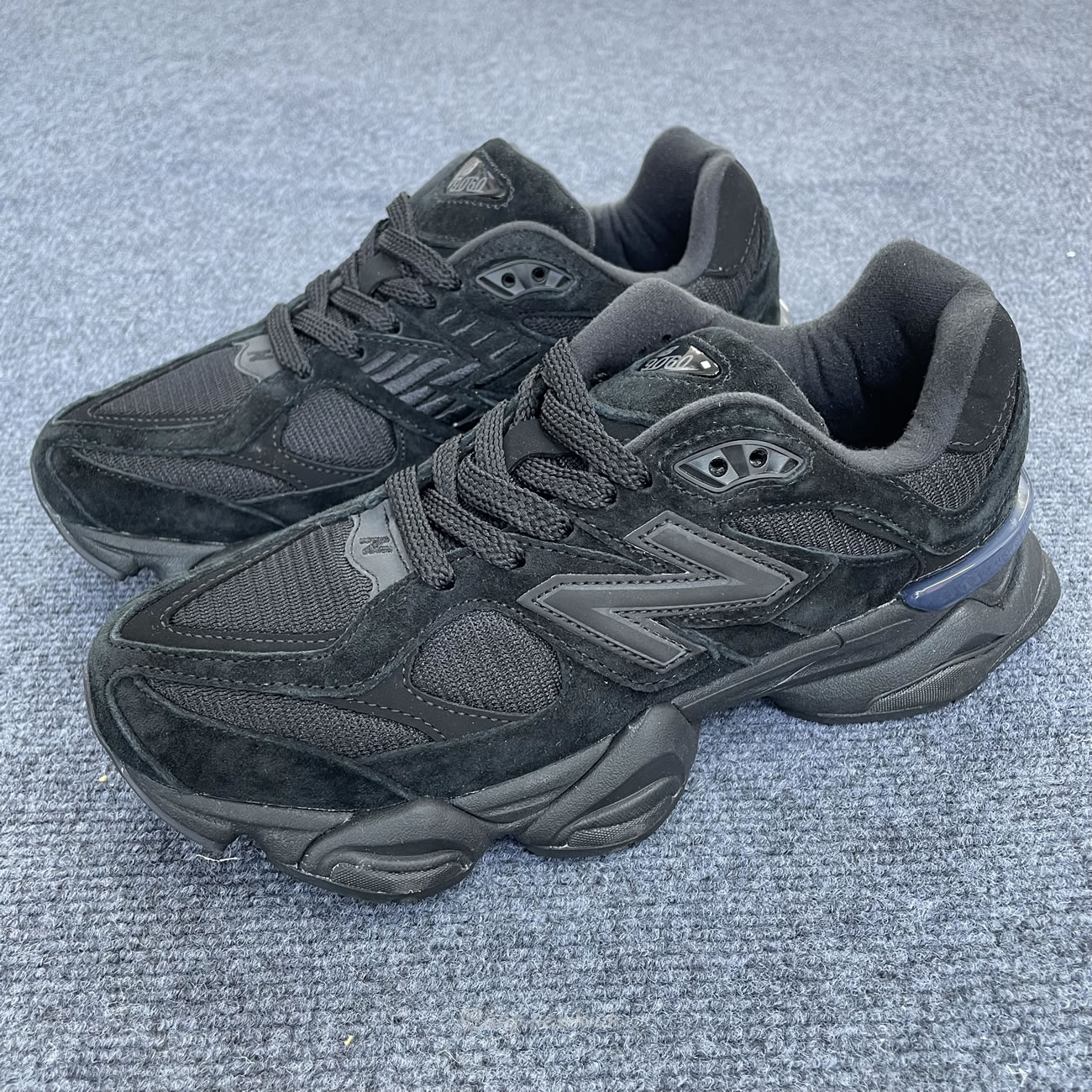 New Balance 9060 Triple Black U9060bpm (13) - newkick.app