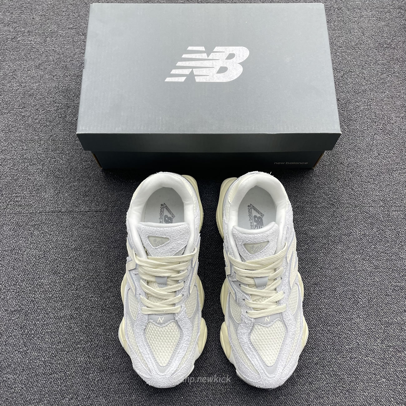 New Balance 9060 Quartz Grey Team Cream Sea Salt U9060hsa (2) - newkick.app