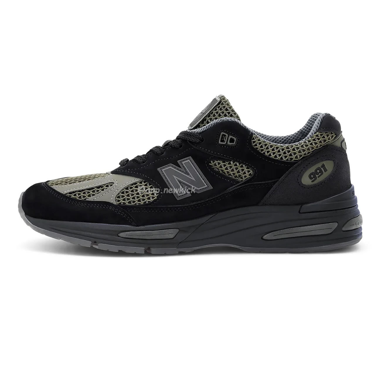 New Balance 991v2 Miuk Stone Island Black U991sd2 (1) - newkick.app