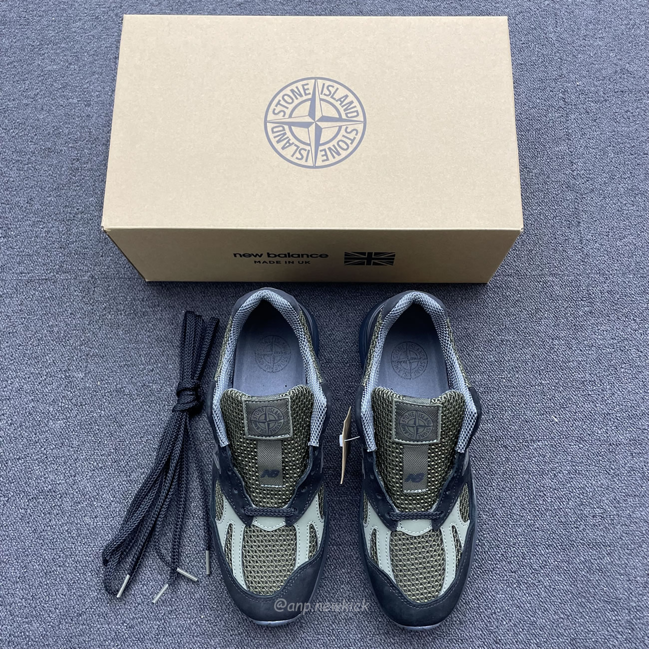 New Balance 991v2 Miuk Stone Island Black U991sd2 (9) - newkick.app