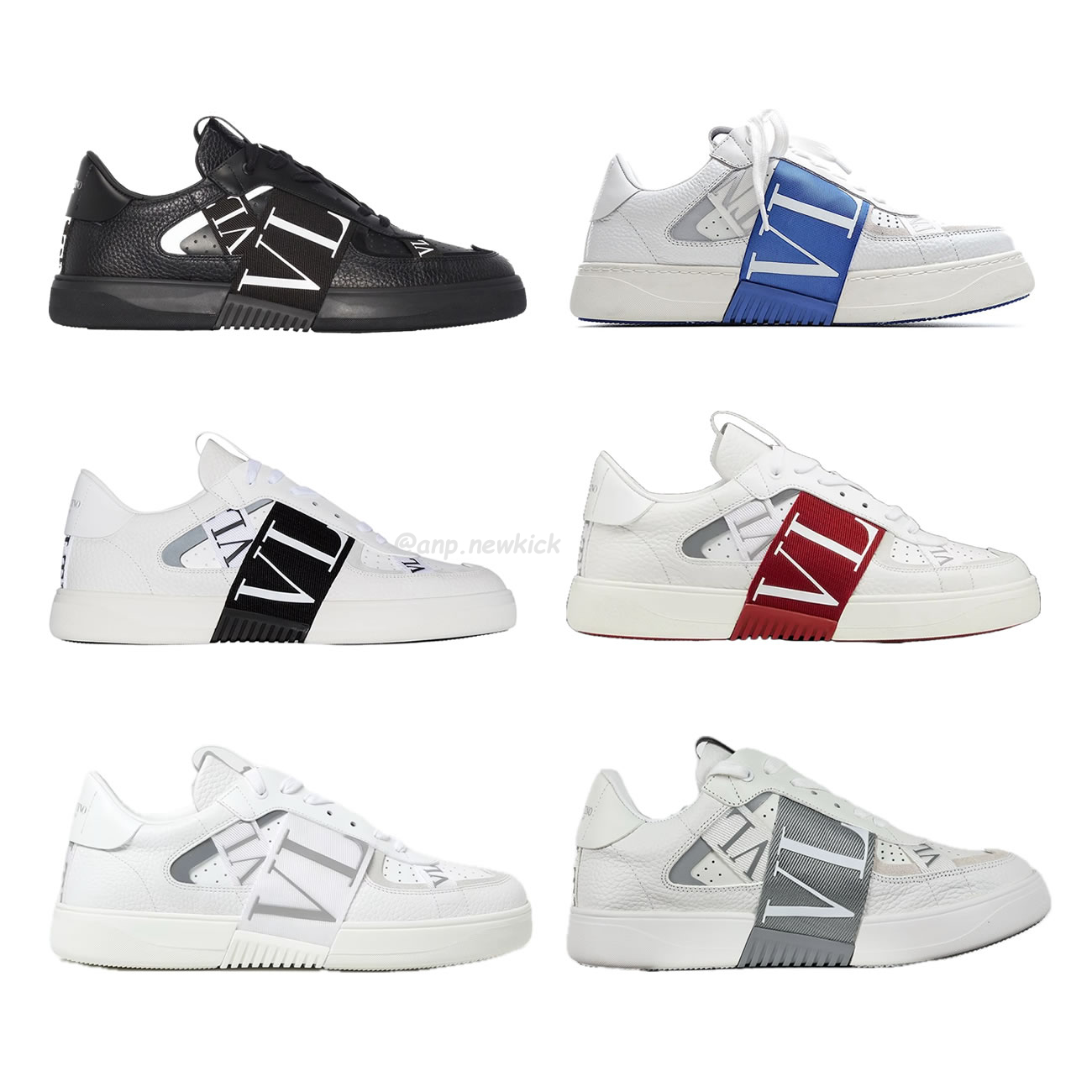 Valentino Garavani Vl7n Sneaker Low Top White Black Grey Red Blue Ys0c58wrq 24p (1) - newkick.app