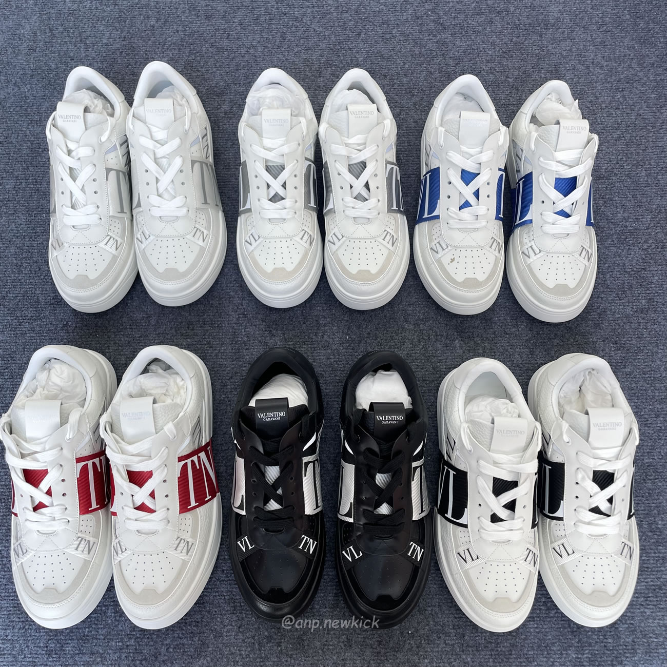 Valentino Garavani Vl7n Sneaker Low Top White Black Grey Red Blue Ys0c58wrq 24p (11) - newkick.app