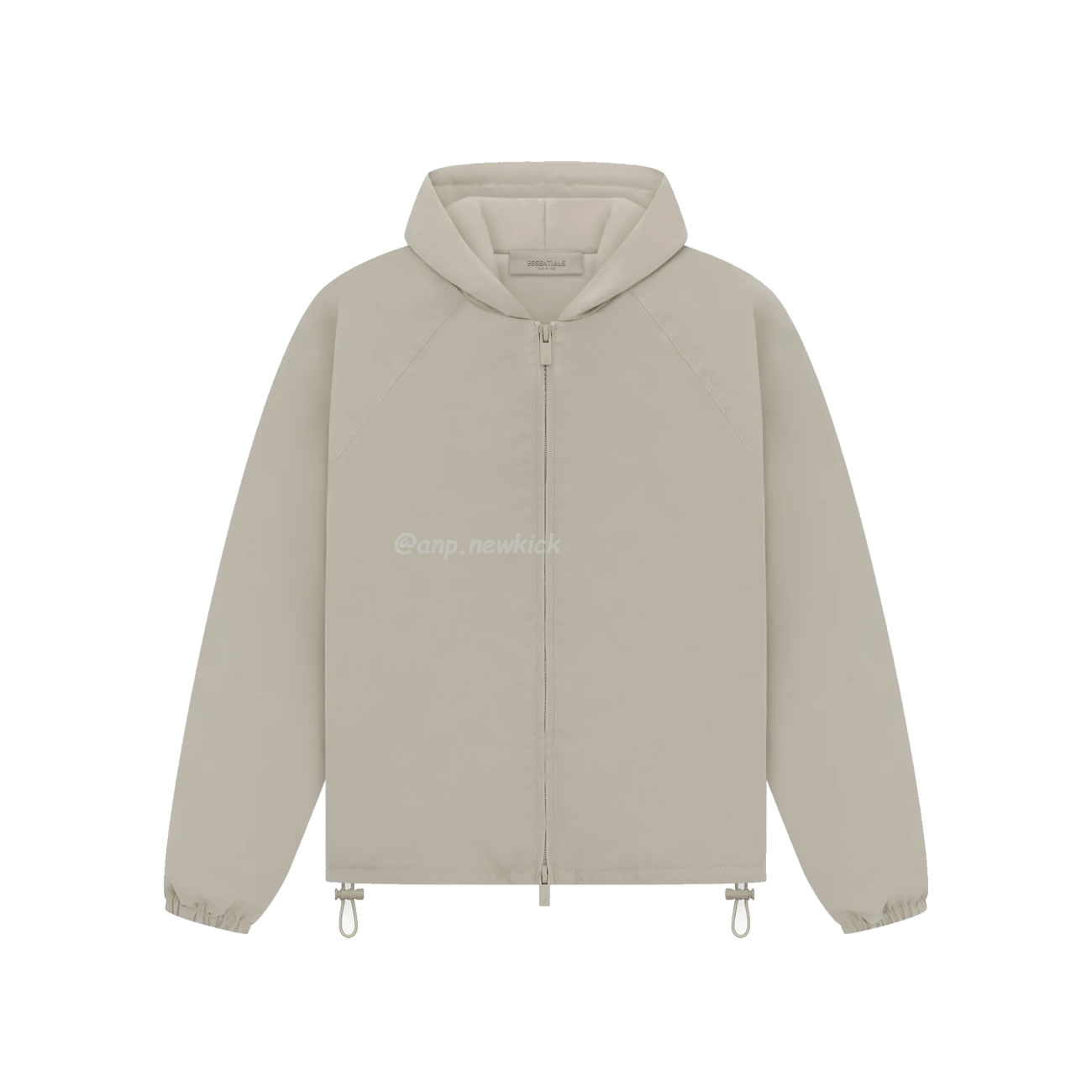 Fear Of God Essentials Fog 23fw Zipper Hooded Cotton Jacket Brown Black Elephant White S Xl (4) - newkick.app