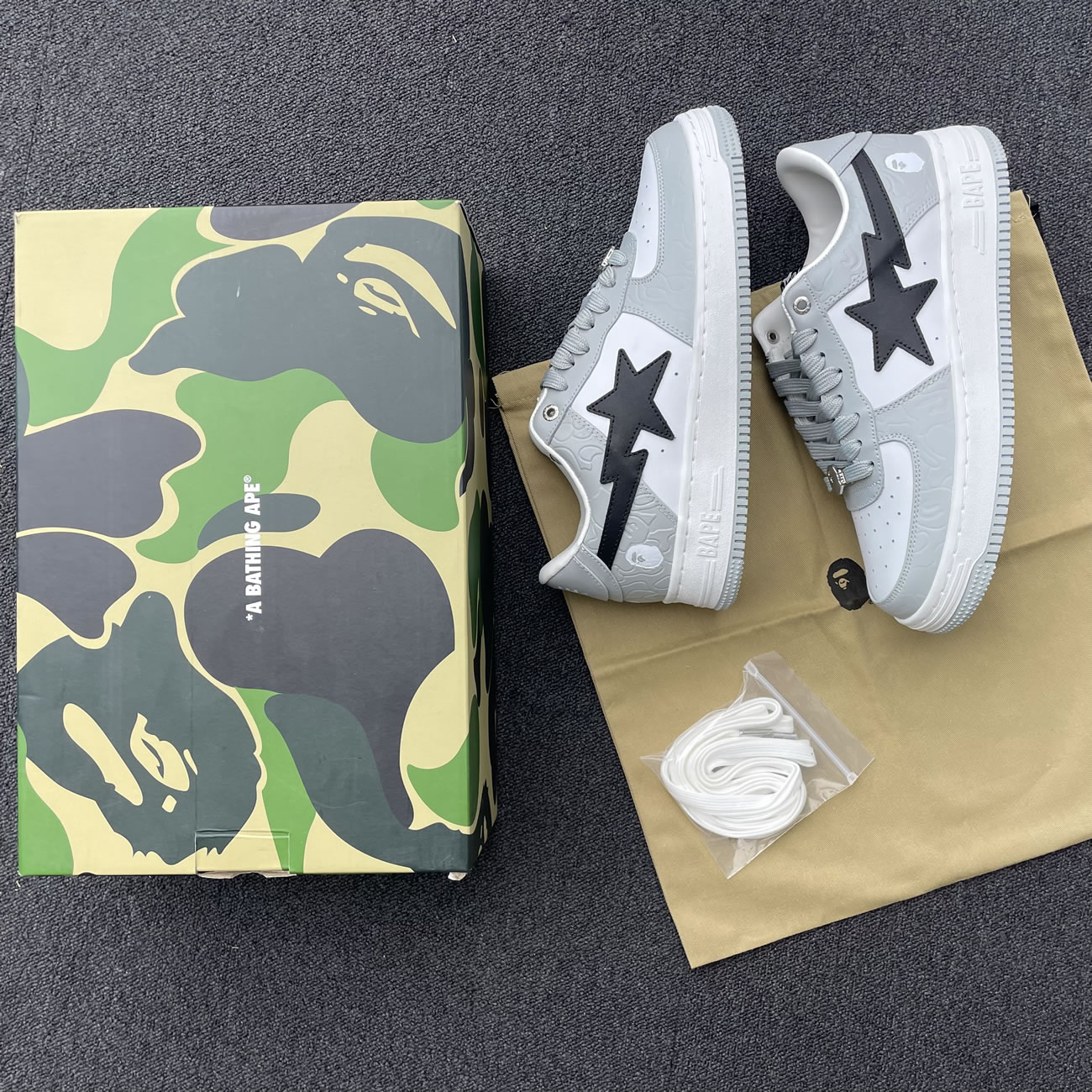 A Bathing Ape Bape Sta Low Black (21) - newkick.app