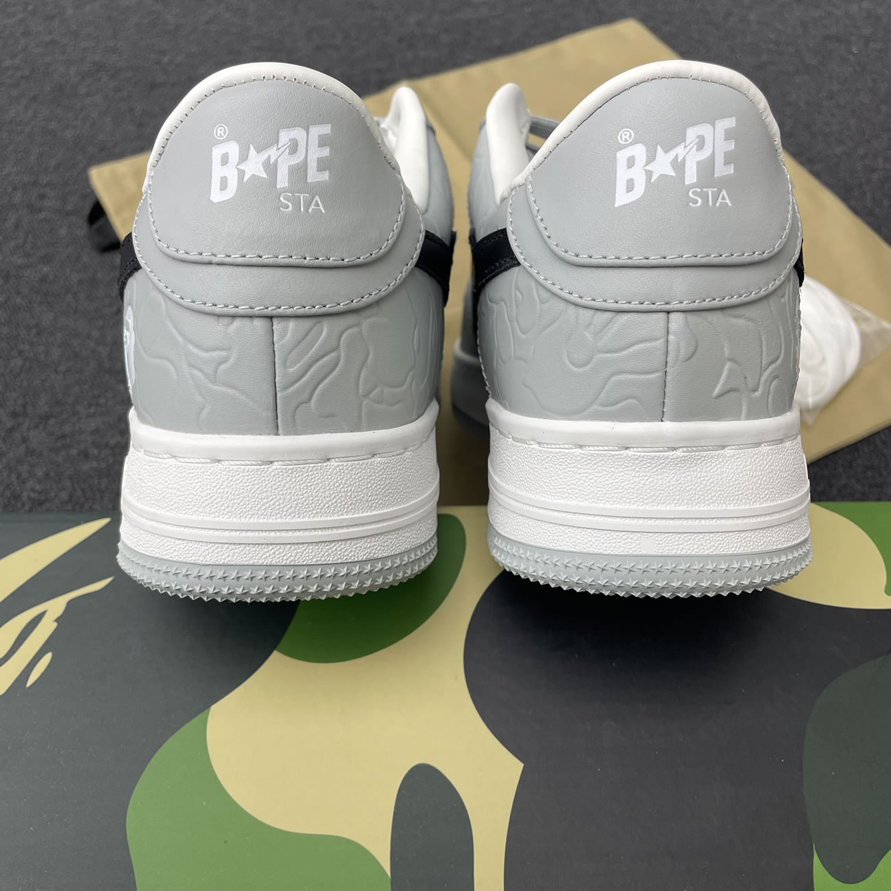 A Bathing Ape Bape Sta Low Black (22) - newkick.app