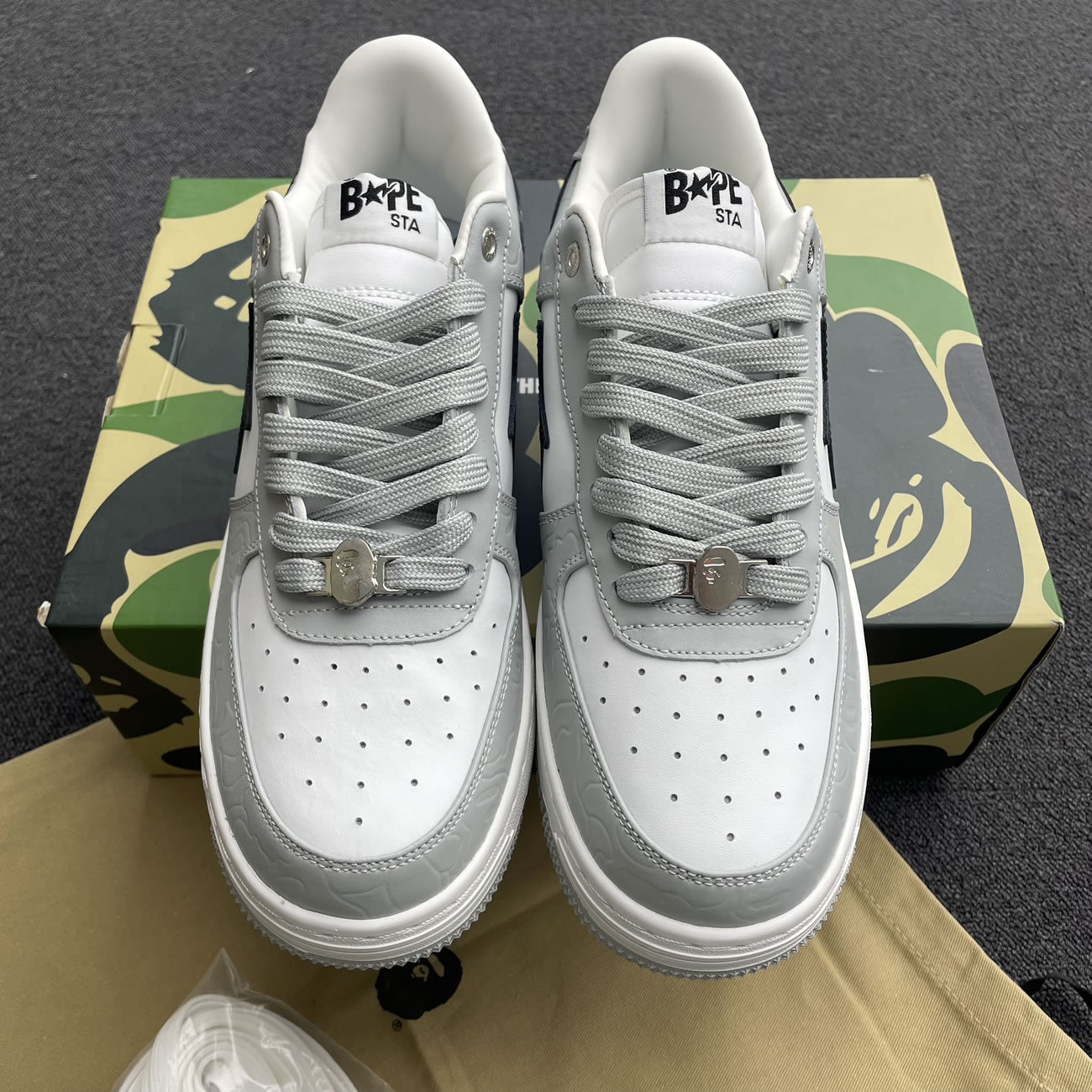 A Bathing Ape Bape Sta Low Black (23) - newkick.app