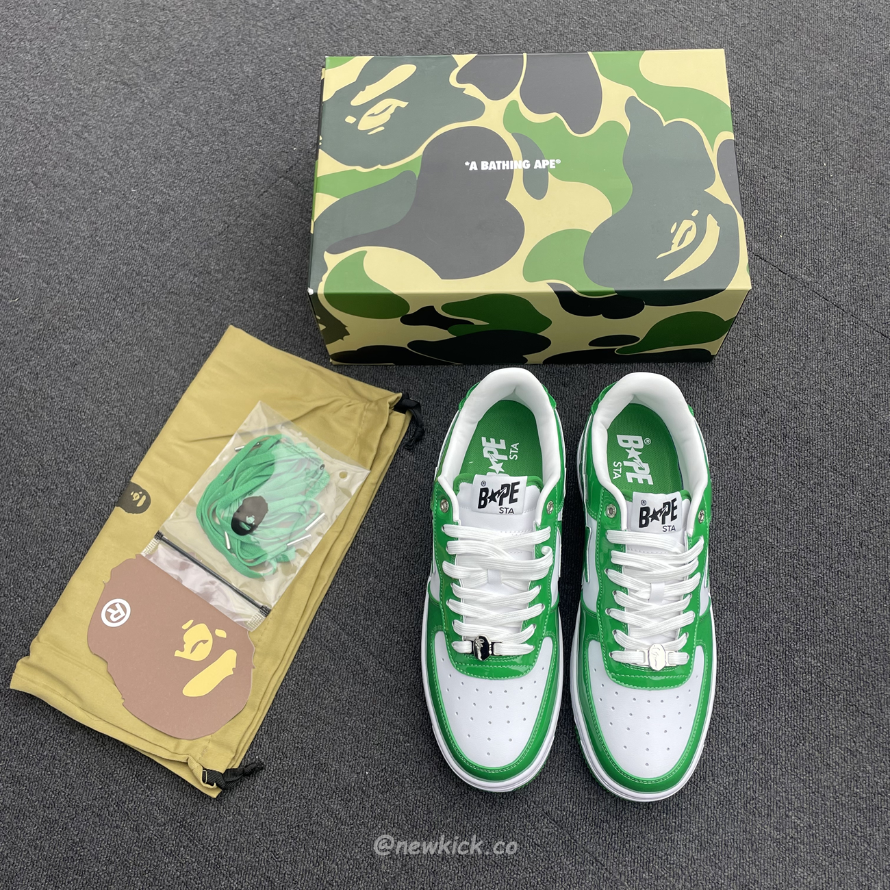 A Bathing Ape Bape Sta Low Black (29) - newkick.app