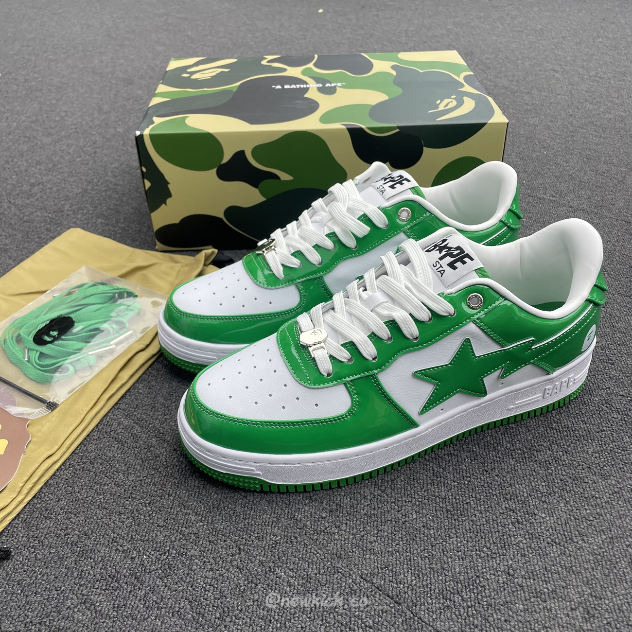 A Bathing Ape Bape Sta Low Black (38) - newkick.app